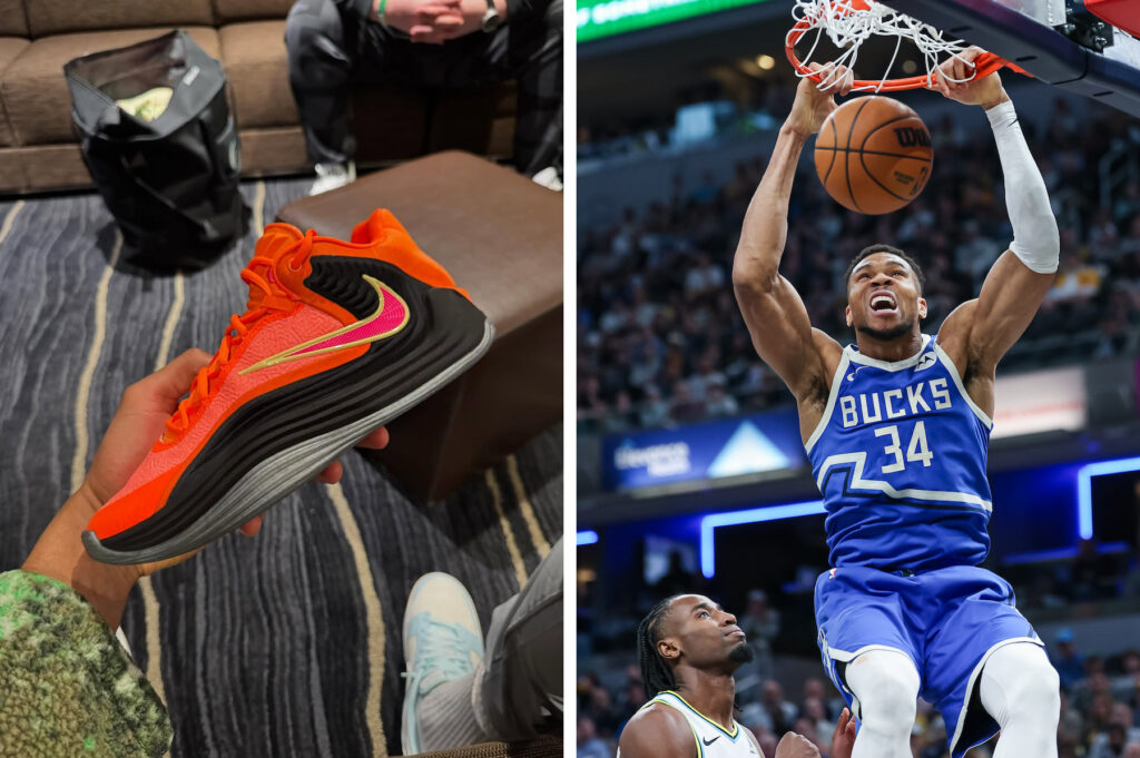 Giannis Antetokounmpo Decided to Leak His Next Nike Signature Sneaker Himself
