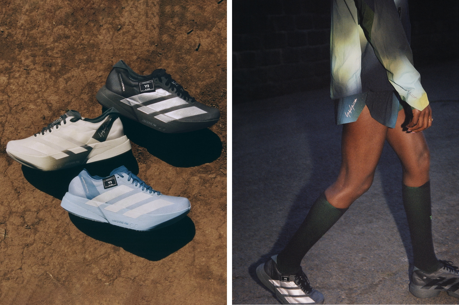 Y-3 Ups the Style Factor on the Adidas Adios Pro 4 Super Shoe and More Running Gear [PHOTOS]