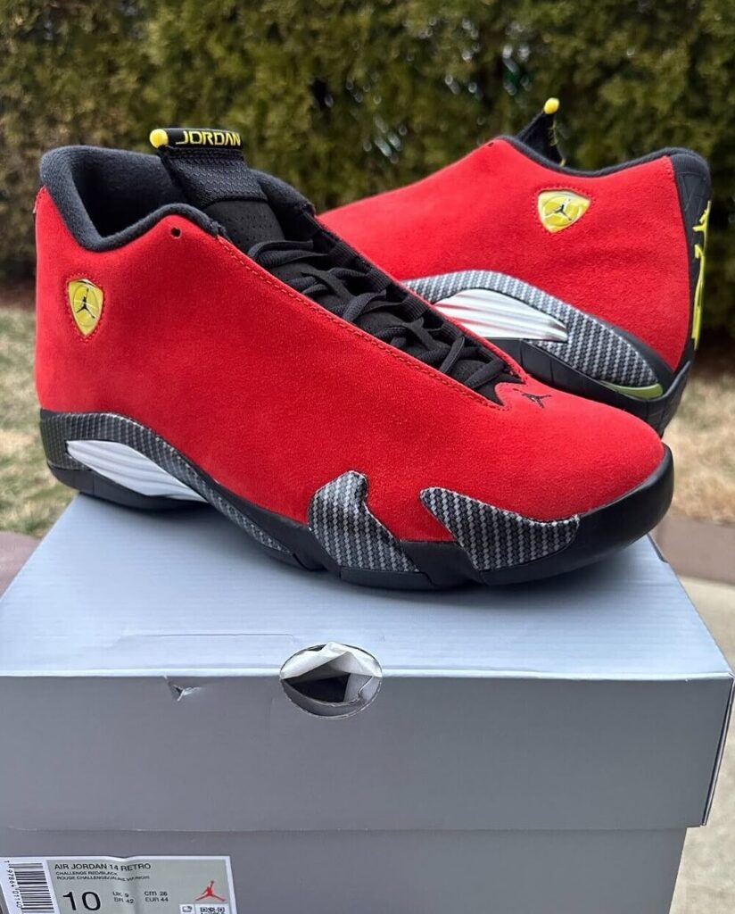 FIRST LOOK: Air Jordan 14 “Ferrari” 2025 Retro