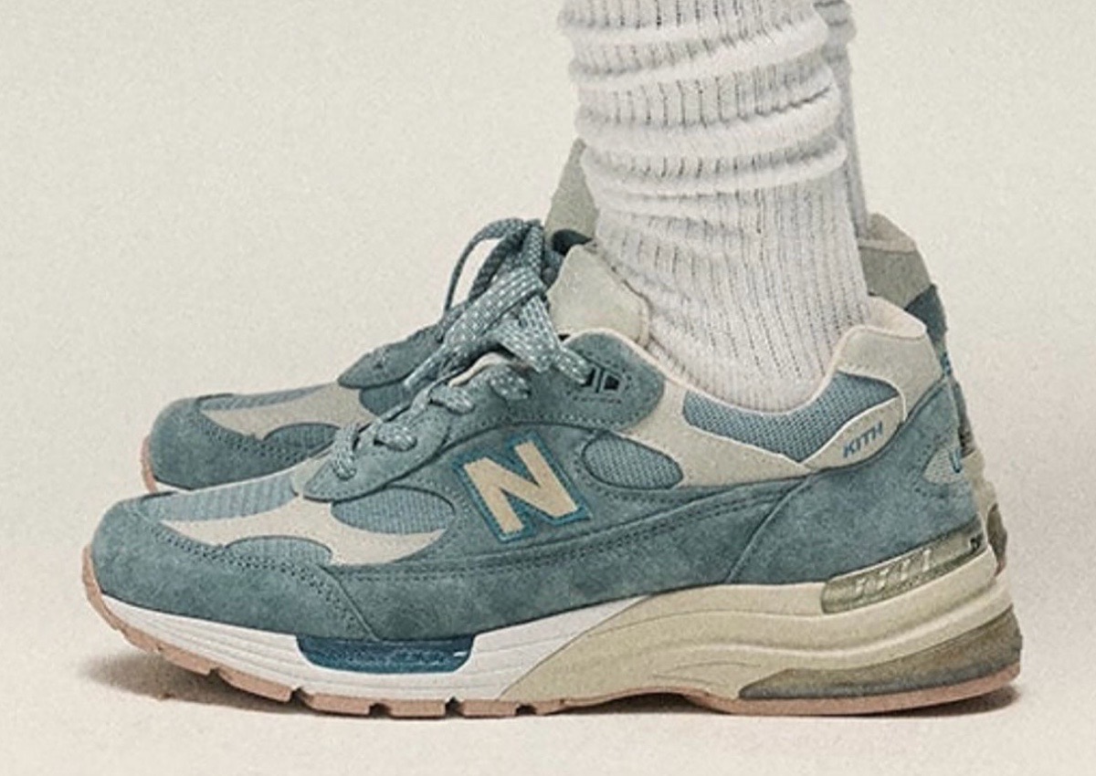 Kith x New Balance 992 “Dusty Blue” Celebrates Their Osaka Store