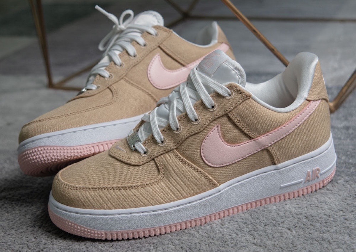 The Air Force 1 Low Canvas “Linen” Releases in Canvas in March