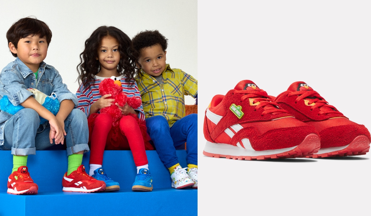 Reebok Launches Playful and Colorful Sesame Street Sneaker Collection for Kids