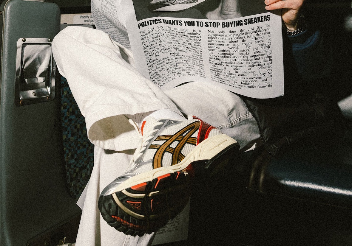 Sneaker Politics x Asics GEL-Kayano 14 ‘Just Say No’ Releases Tomorrow