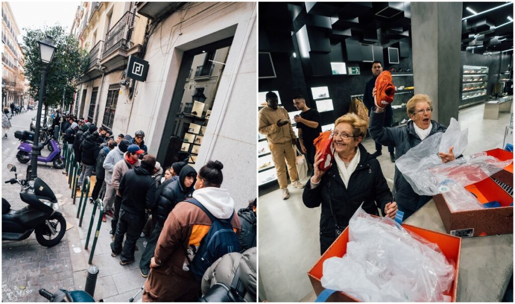 Sneaker Fans of All Ages Came Out for a Chance to Get Nigel Sylvester’s New Air Jordans