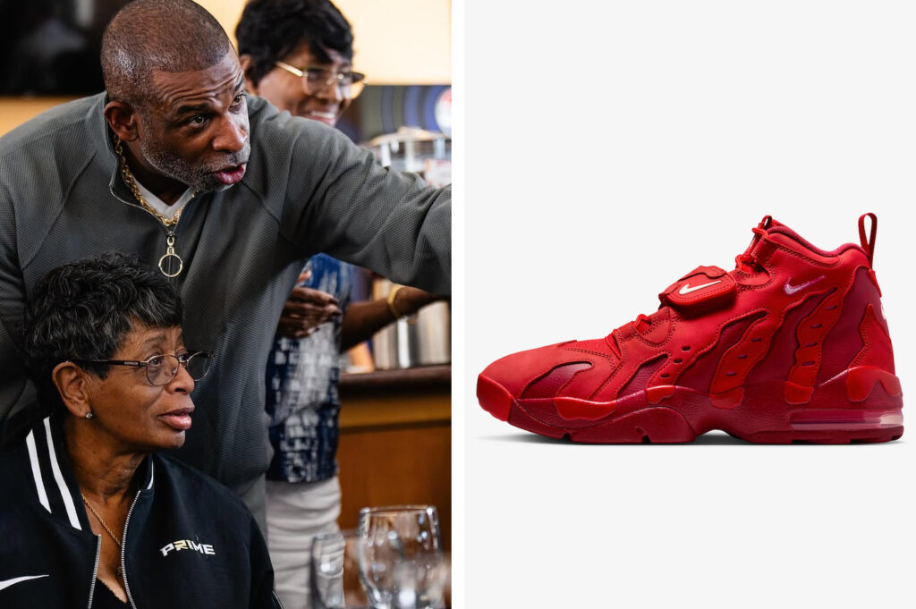 Deion Sanders’ All-Red Nike Sneaker Has a Deeper Meaning Than Meets the Eye
