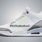 Air Jordan 3 “Sail Metallic Silver” Releases April 2025