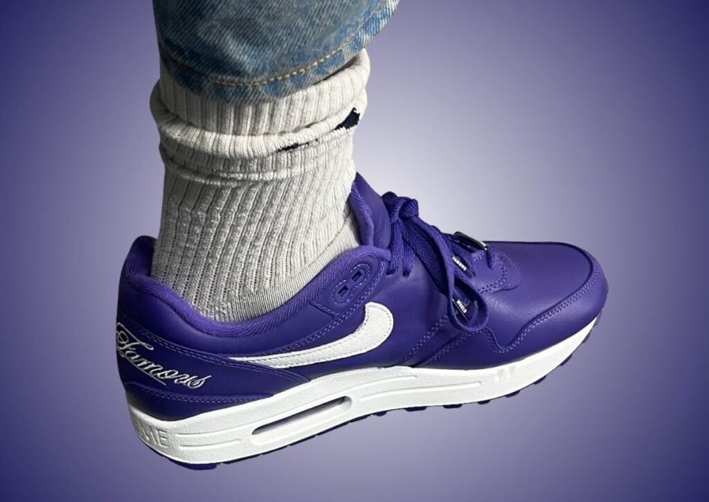 Supreme x Nike Air Max 1 ’87 “Varsity Purple” Releases Spring 2025