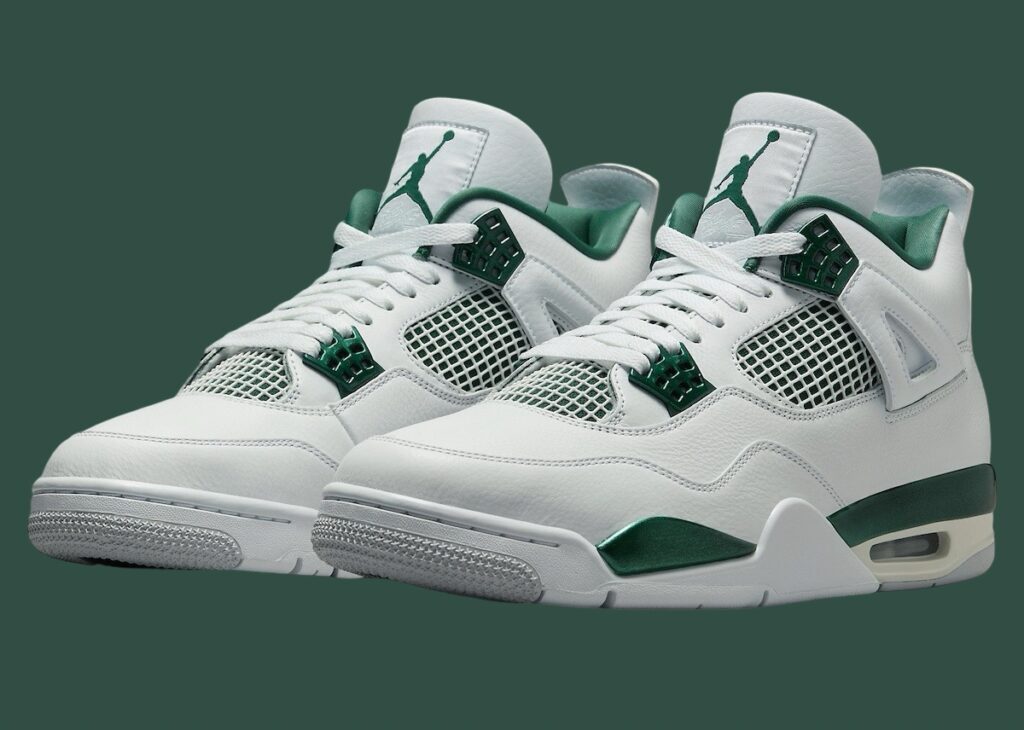 Air Jordan 4 Green Metallic