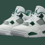 Air Jordan 4 Green Metallic